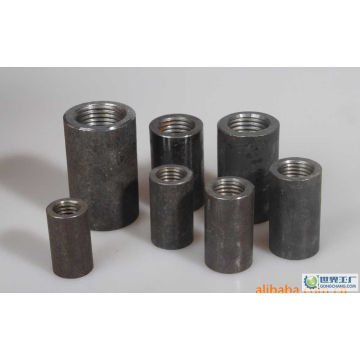 Steel bar connection coupler use steel sleeves for standard export packing rebar connection sleeve